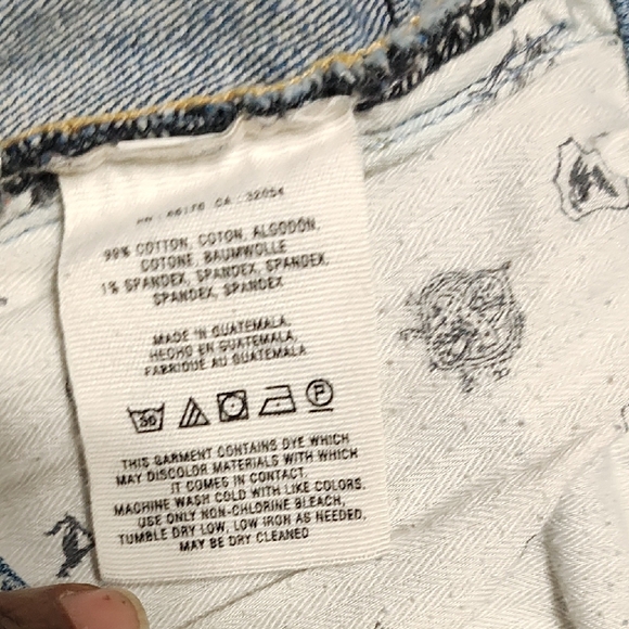 Anthropologie Pilcro Womens Hyphen Slim Skinny Jeans Blue Distress size 26 - Picture 7 of 10